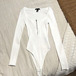 White Bodysuit from Forever 21